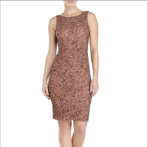 Alice + Olivia Dresses & Skirts - Alice + Olivia rose blush sequin dress